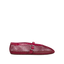 ALAÏA Mesh Ballet Flats 'Raspberry'