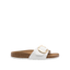 Birkenstock Madrid Big Buckle Patent 'White'