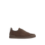 Zegna Triple Stitch SecondSkin Nubuck 'Dark Taupe'