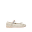 Miu Miu Woven Nappa Ballerina 'Cream'