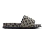 Gucci GG Slide 'Beige / Blue Monogram'