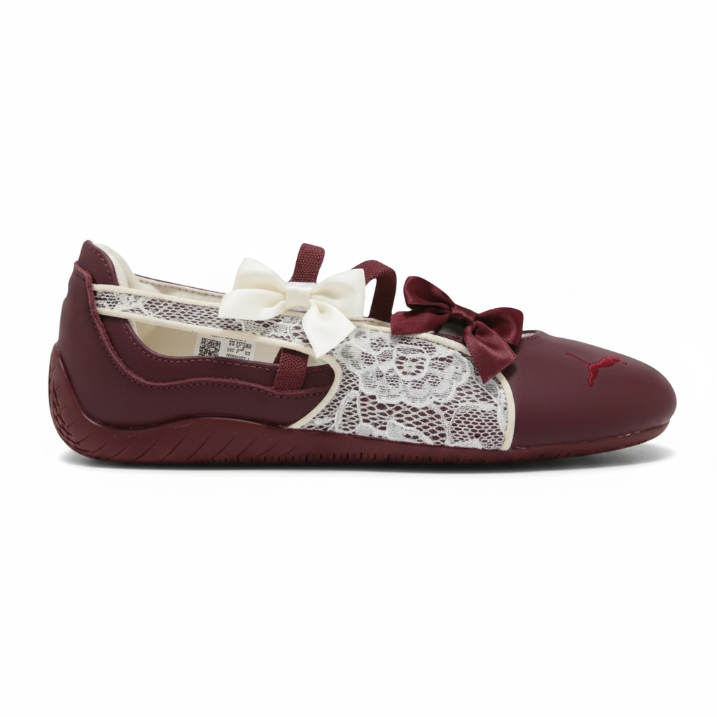 PUMA Speedcat Ballet 'Lace Ribbon' 'Maroon'