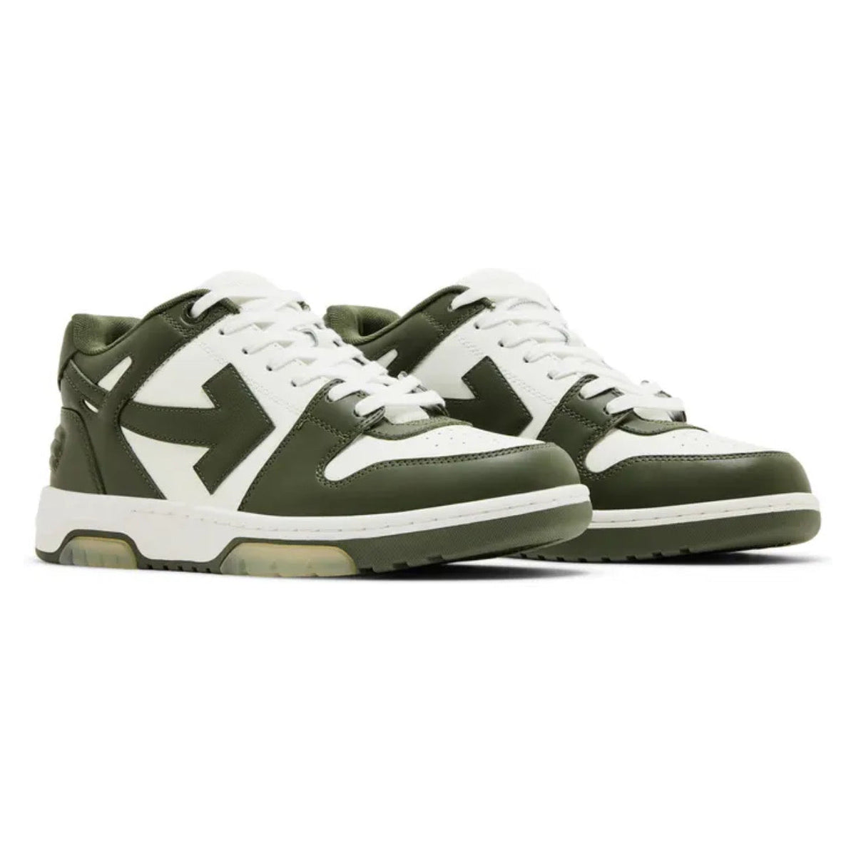 Off-White Out of Office 'Military Green / White'