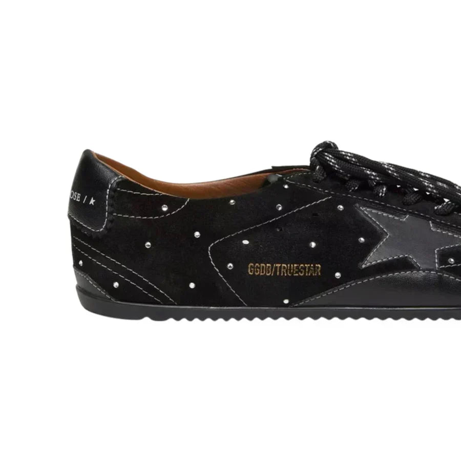 Golden Goose True-Star 'Black Suede / Swarovski'