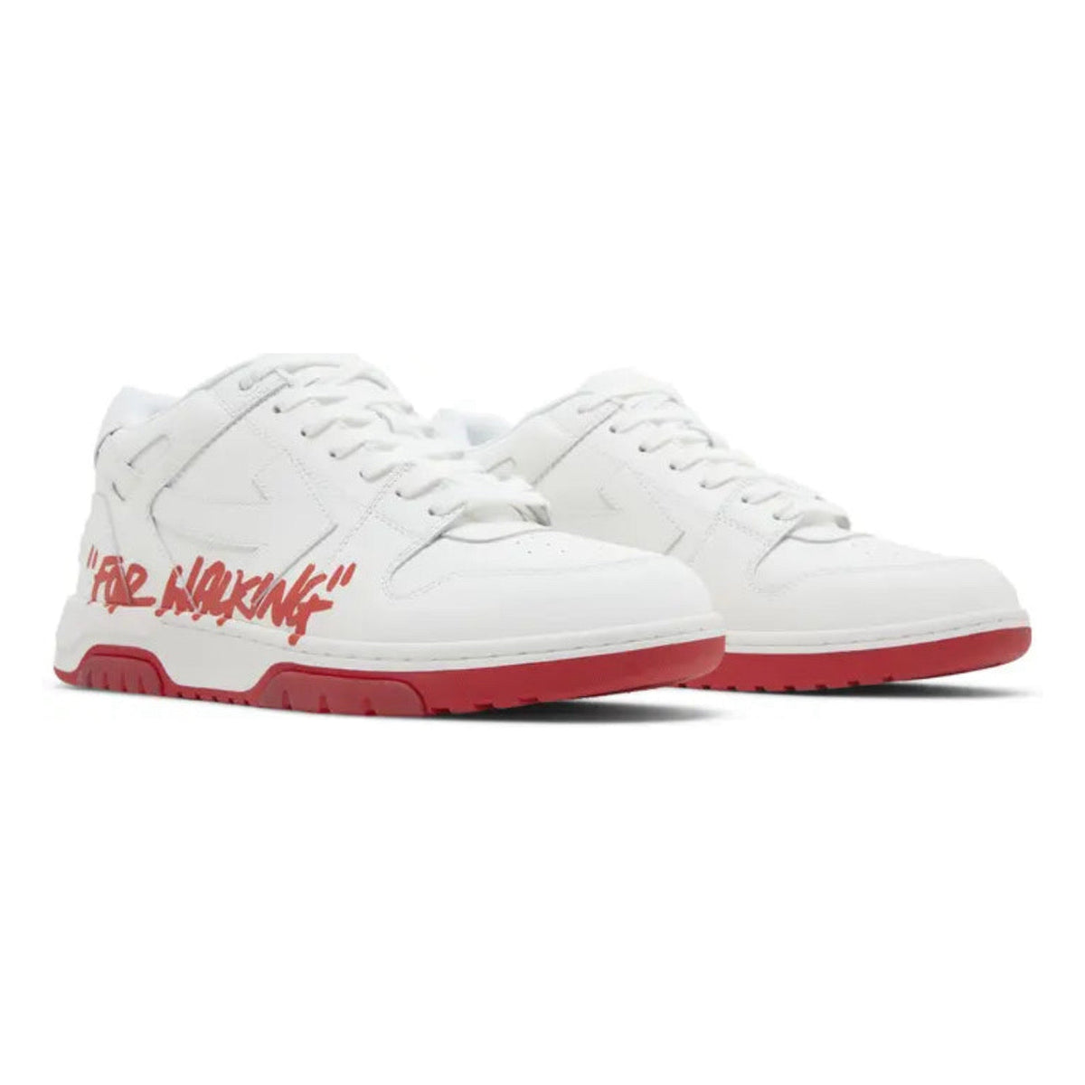Off-White Out of Office Low 'For Walking' 'White / Red'