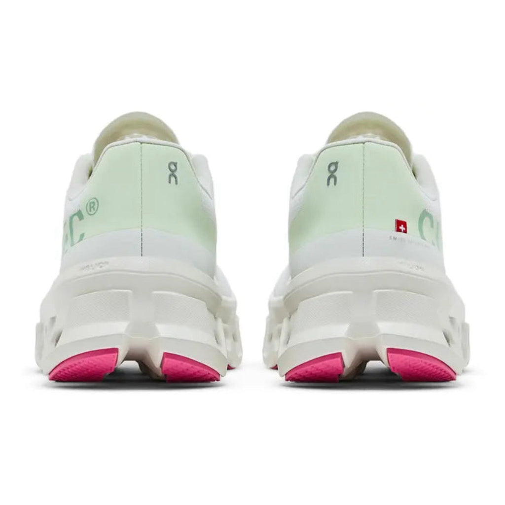 On Cloudmonster 'White / Lima'