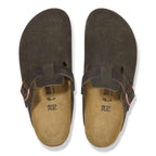 Birkenstock Boston Soft Footbed Suede 'Mocha'