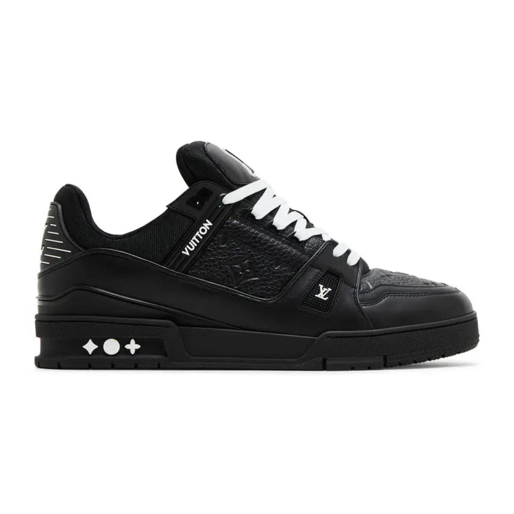Louis Vuitton LV Trainer 'Embossed Monogram' 'Black'