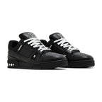 Louis Vuitton LV Trainer 'Embossed Monogram' 'Black'