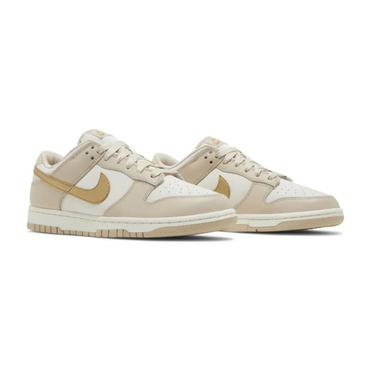 Nike Dunk Low 'Phantom / Metallic Gold'