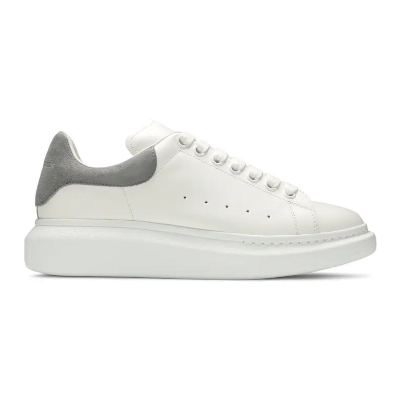 Alexander McQueen Oversized Sneaker 'White / Iron' Secondary image