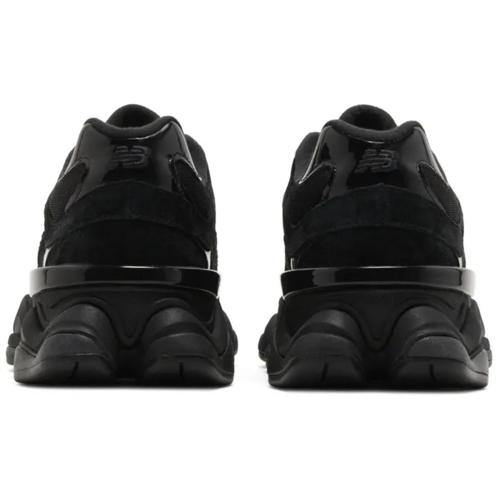 New Balance 9060 'Triple Black' Suede Patent