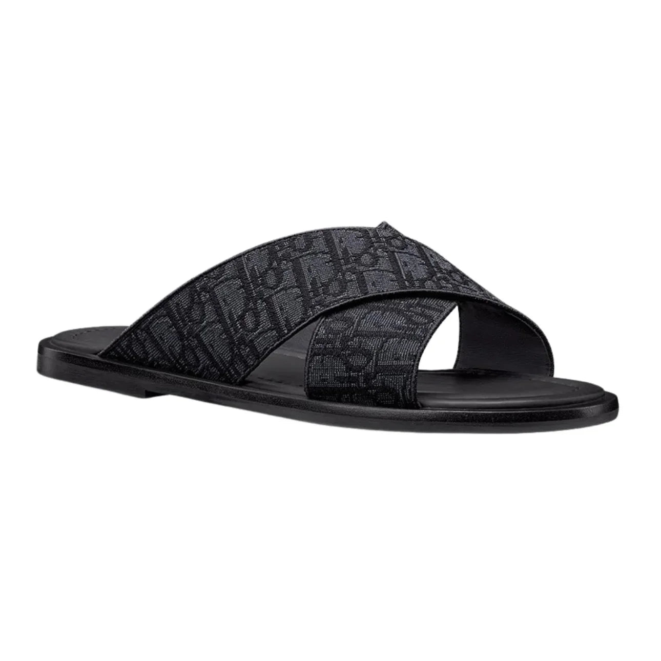 Dior Alias Slide 'Black Oblique Jacquard'