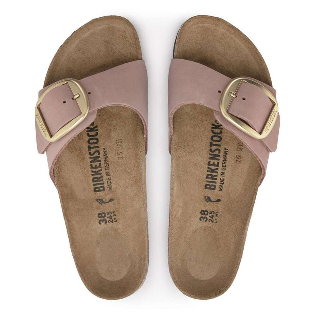 Birkenstock Madrid Big Buckle Nubuck 'Old Rose'