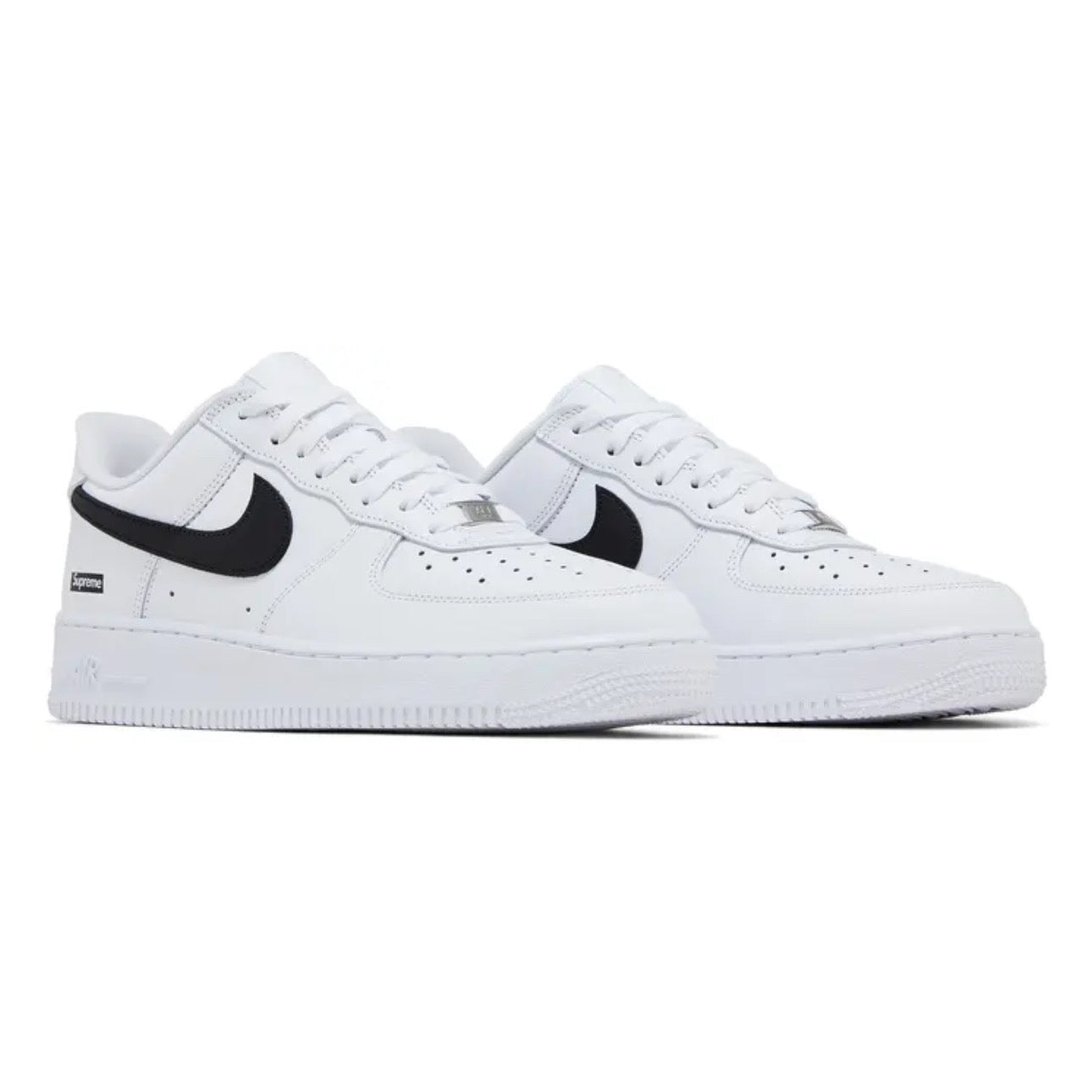 Supreme x Nike Air Force 1 Low 'Box Logo' 'White / Black'