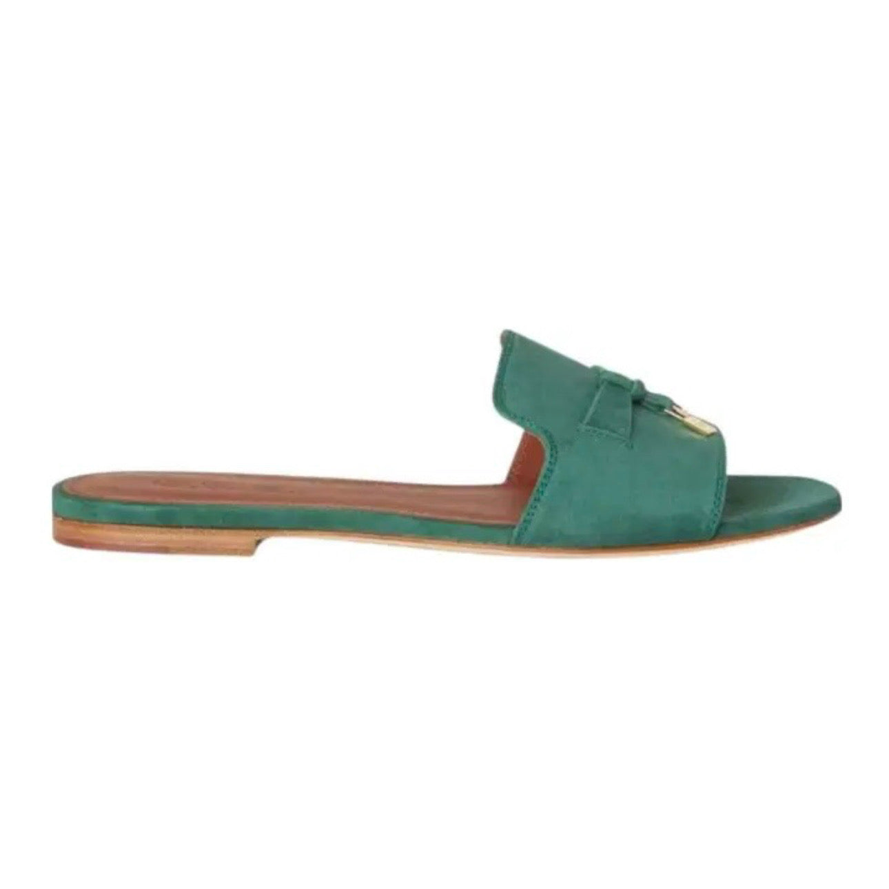 Loro Piana Summer Charms Sandal Suede Goatskin Camu Fruit-40 Secondary image