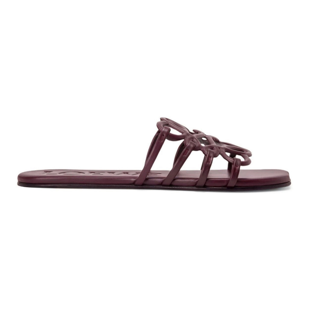 LOEWE Anagram Slide 'Burgundy'