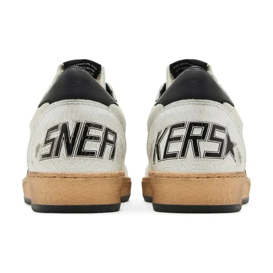 Golden Goose Ball Star 'White Nappa / Black'