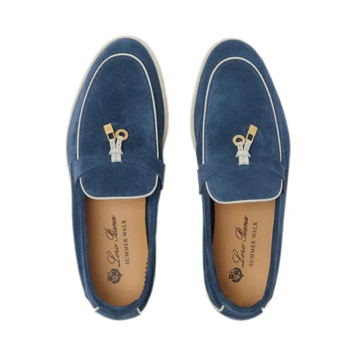 Loro Piana Summer Charms Walk Loafer 'Ocean Heart'