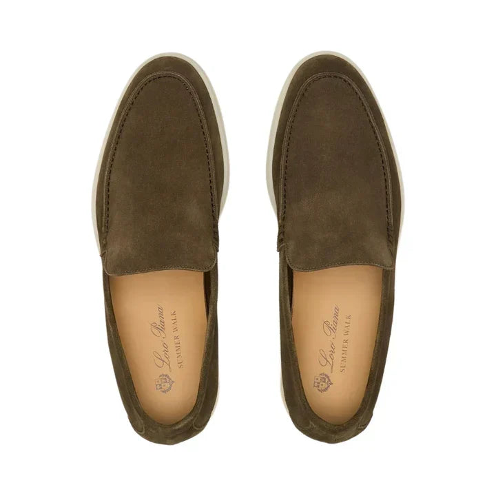 Loro Piana Summer Walk Loafer 'Grey Moss'