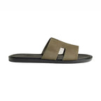 Hermès Haven Suede Slip-On 'Olive'