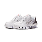 Nike Shox TL 'White / Metallic Silver / Max Orange'
