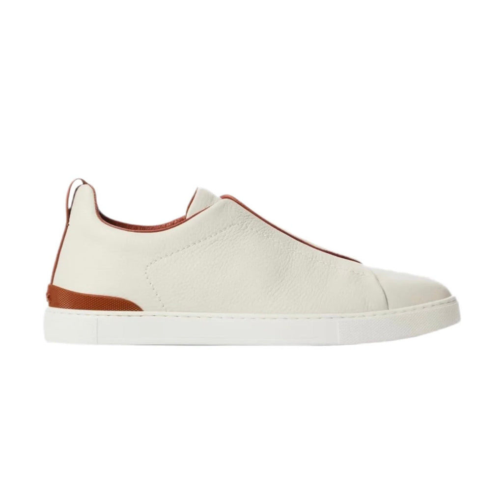 Zegna Triple Stitch Leather 'White'
