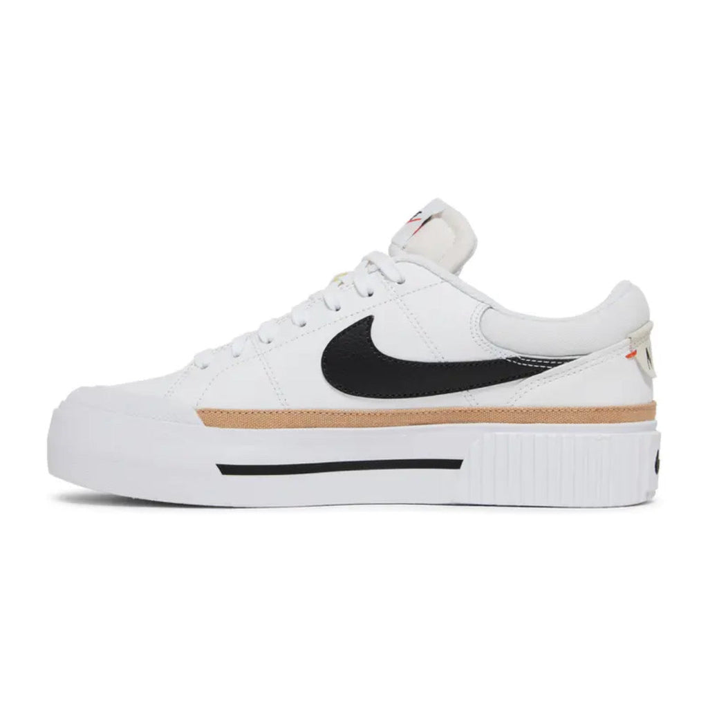 Nike Court Legacy Lift 'White / Black / Hemp'
