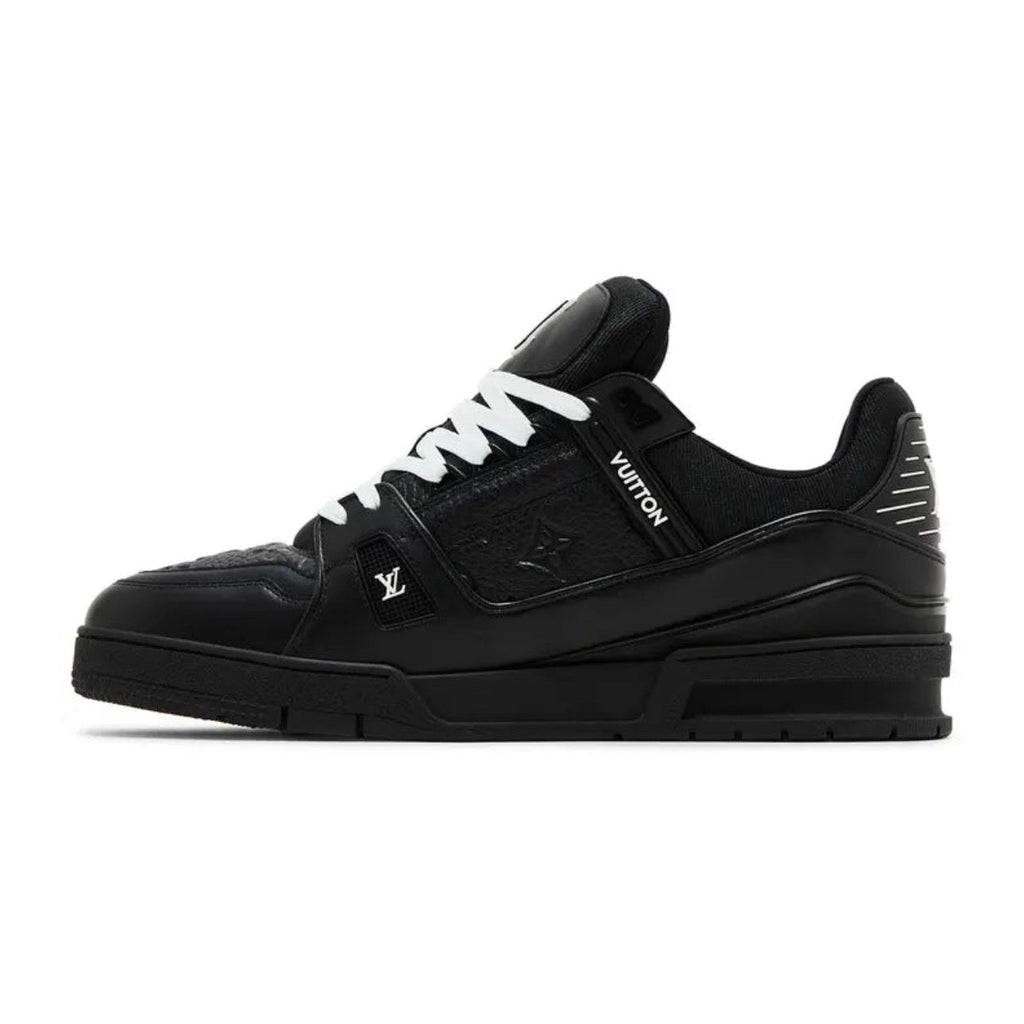 Louis Vuitton LV Trainer 'Embossed Monogram' 'Black'