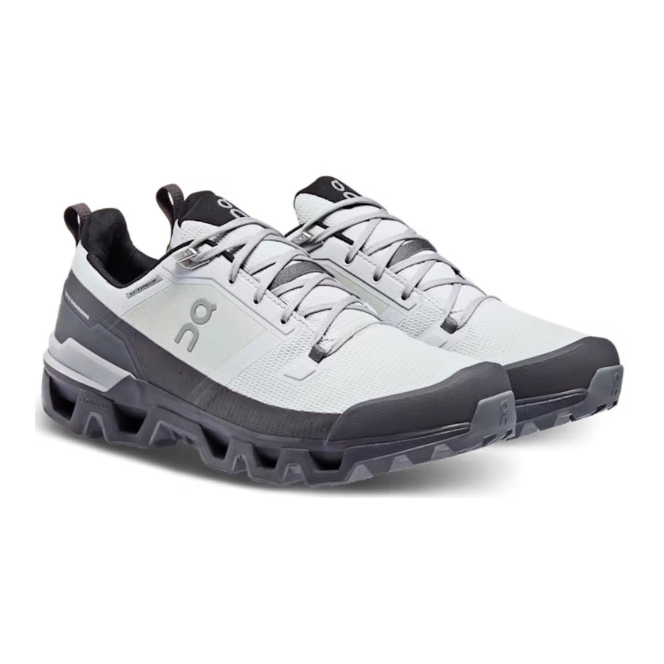 On Cloudwander Waterproof 'Black / White'