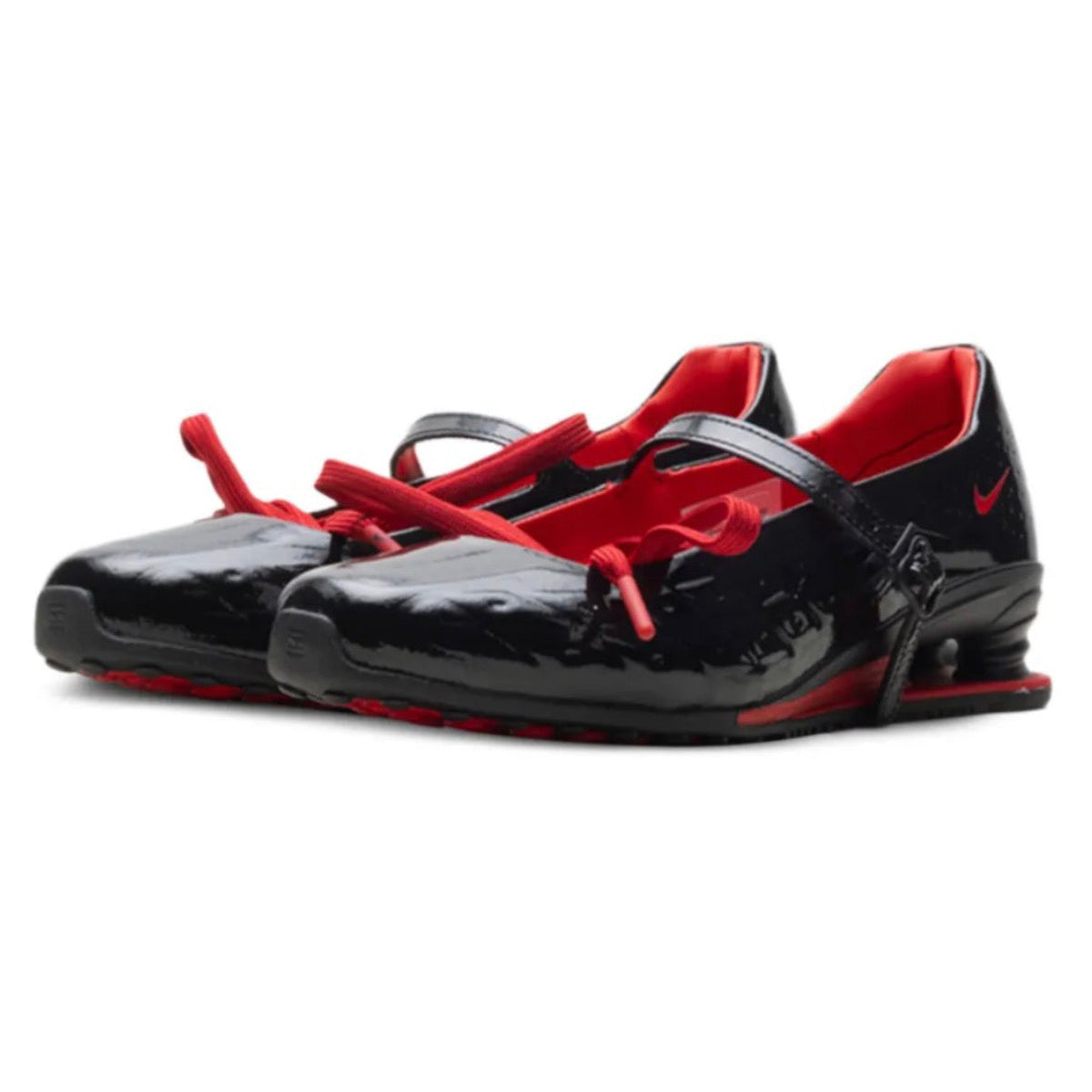 LABELHOOD x Nike Shox Z Calistra 'Black / Red'