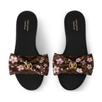 Takashi Murakami x Louis Vuitton Lily Flat Mule 'Black'