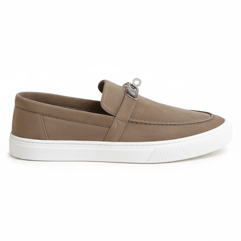 Hermès Game Slip-On 'Beige' Secondary image