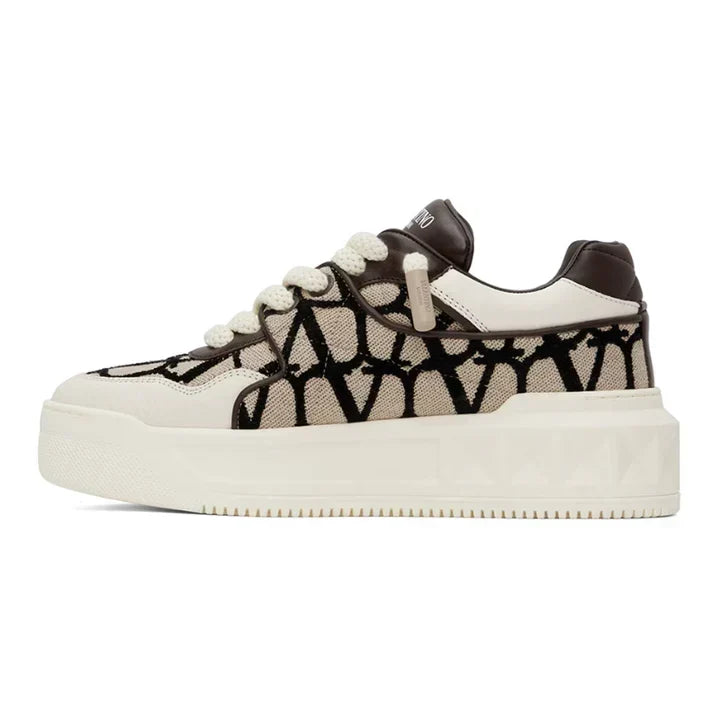 Valentino Garavani One Stud XL 'Off-White / Brown'