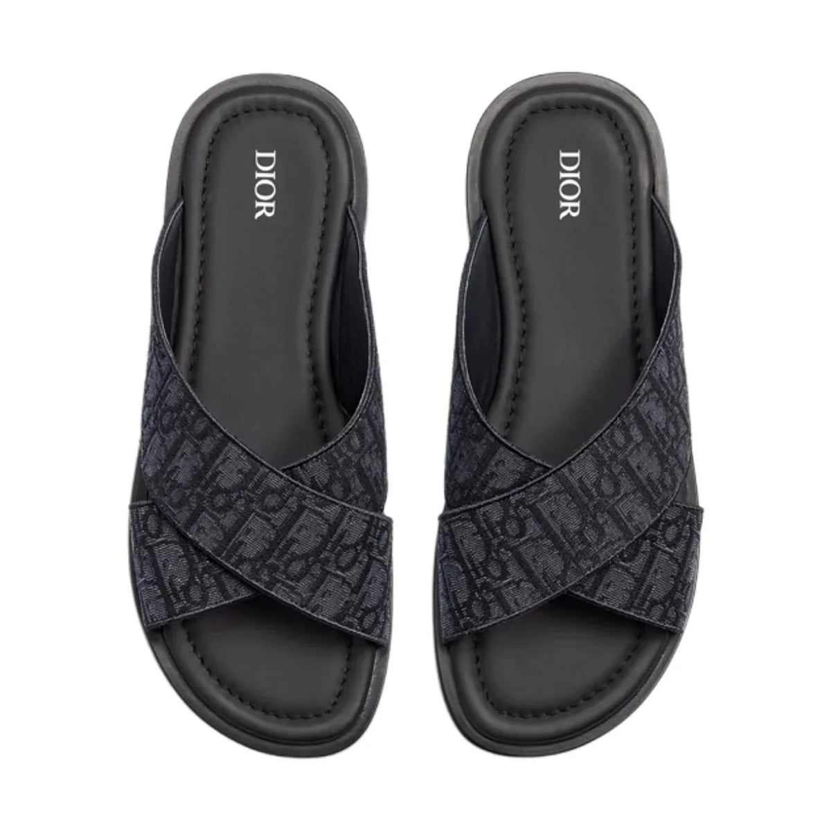 Dior Alias Slide 'Black Oblique Jacquard'