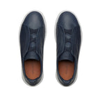 Zegna Triple Stitch Deerskin 'Navy Blue'