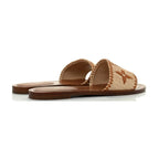 Louis Vuitton Lock It Flat Mule 'Raffia / Monogram'