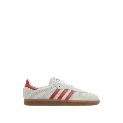 Crystal White / Preloved Red