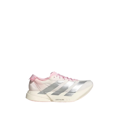 Core White / Silver Metallic / Clear Pink