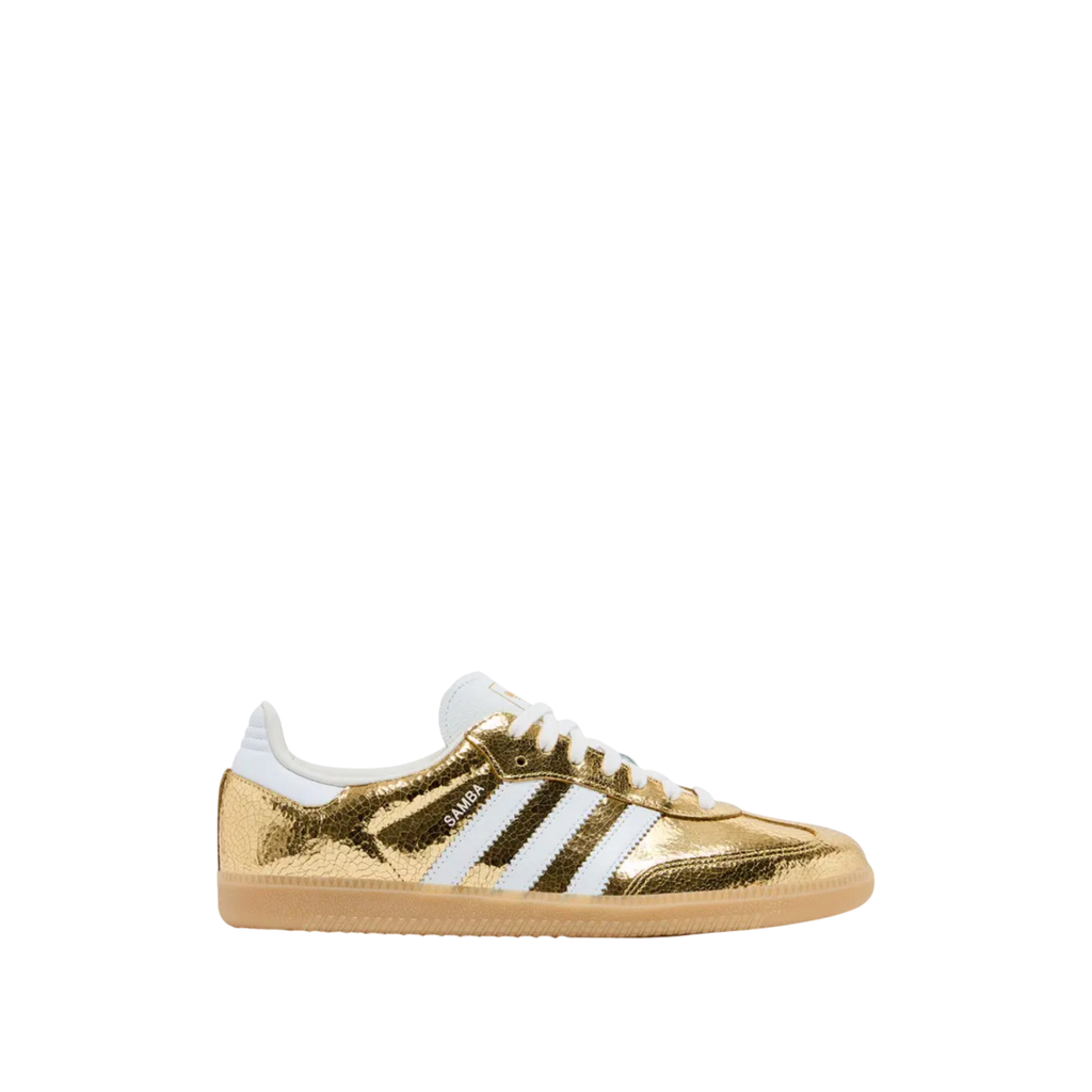 adidas Samba OG Cracked Metallic Pack 'Gold'