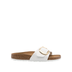 Birkenstock Madrid Big Buckle Patent 'White'
