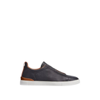 Zegna Triple Stitch Deerskin 'Black'