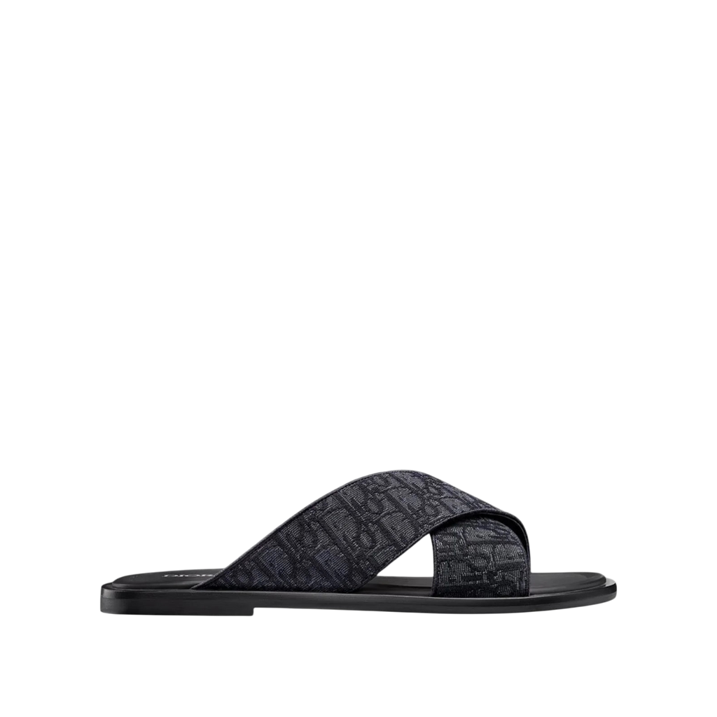 Dior Alias Slide 'Black Oblique Jacquard'