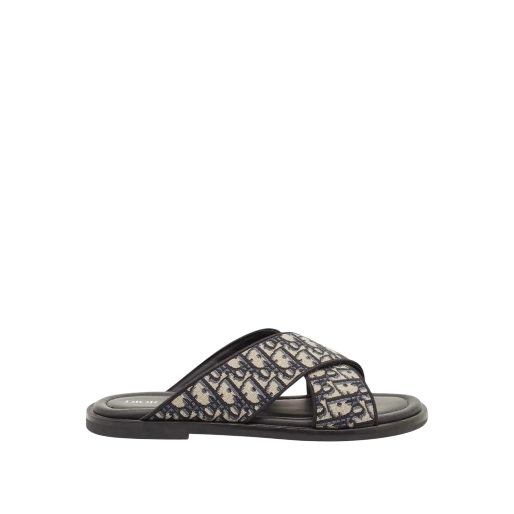 Dior Alias Slide 'Blue Oblique'