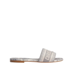 Dior Dway Slide Toile de Jouy 'Grey'