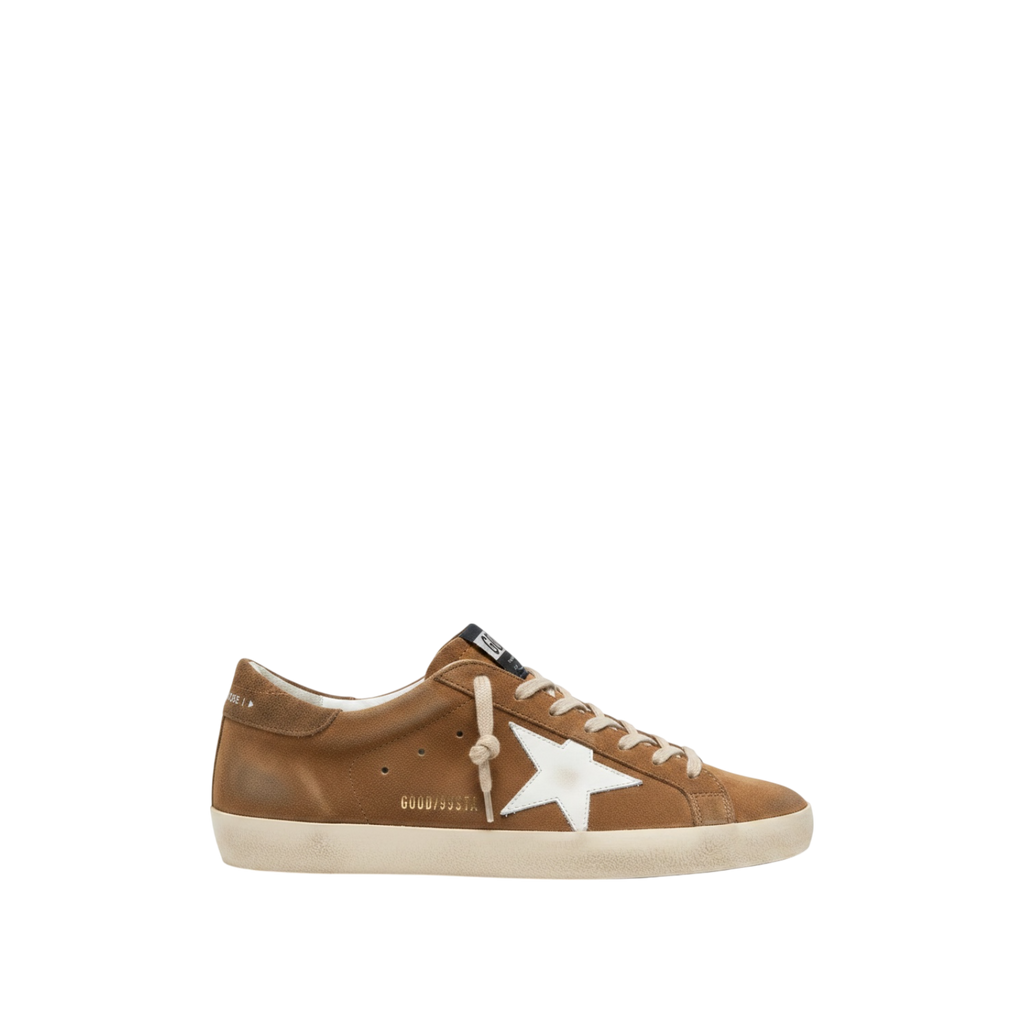 Golden Goose Super-Star 'Tobacco / White'