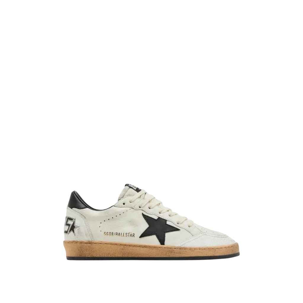 Golden Goose Ball Star 'White Nappa / Black'