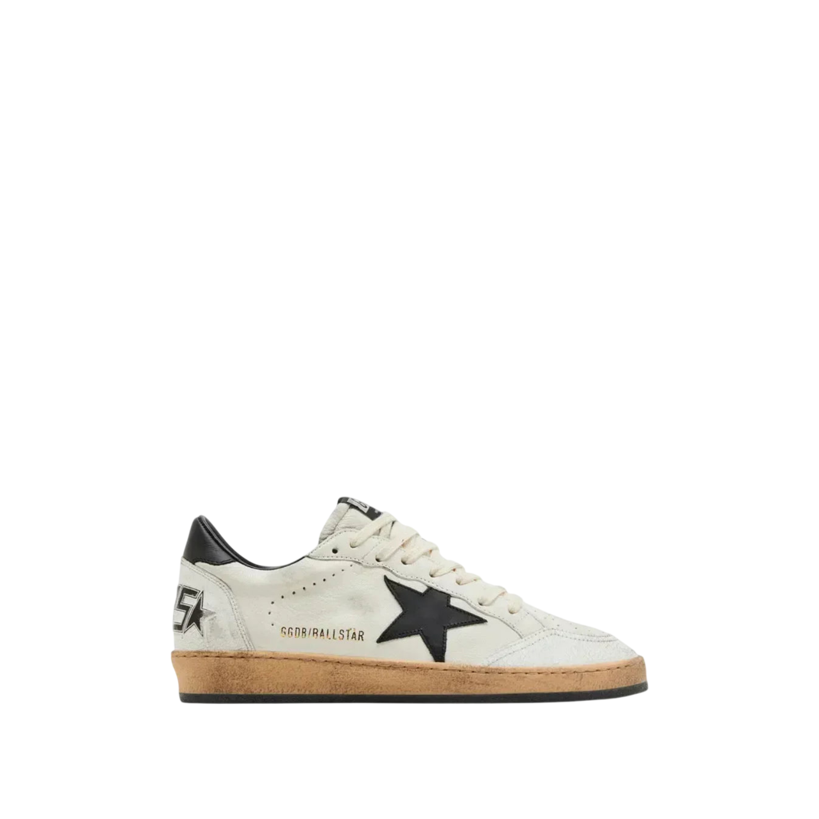 Golden Goose Ball Star 'White Nappa / Black'