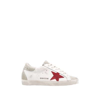 Golden Goose Super-Star 'White / Red'