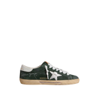 Golden Goose Super-Star 'Green / Silver Metallic'